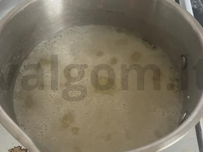 Kukurūzų košė su moliūgu Žingsnis 3