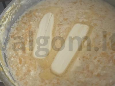 Kukurūzų košė su moliūgu Žingsnis 6