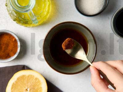 Aštrus morkų salotas Žingsnis 4