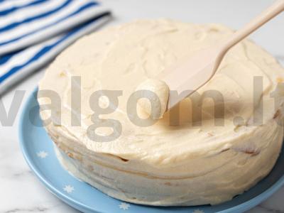 „Napoleonas“ su jogurtiniu kremu Žingsnis 10