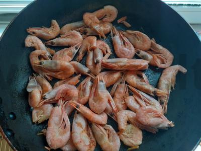 Aštrūs kepti krevetės su citrinos sultimis Žingsnis 2