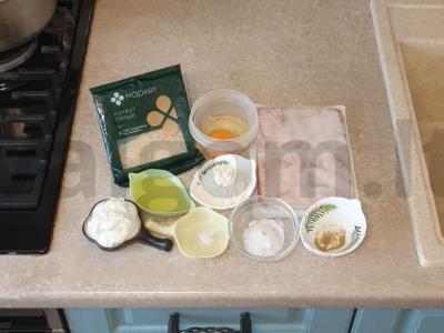 Menkių filė tešloje su sezamu Žingsnis 1