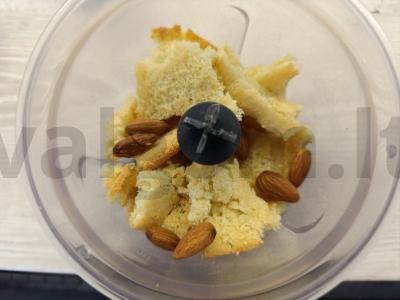 Biskvitinis pyragas „Bulvė“ Žingsnis 4