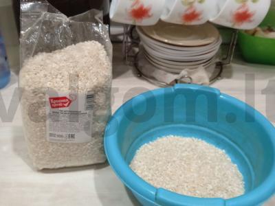 Ryžiai su mėsos faršu ir daržovėmis vakarienei Žingsnis 8