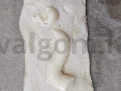 Pusryčiai su aštria dešra Žingsnis 2