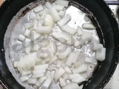 Baklažanų ikra su daržovėmis Žingsnis 1