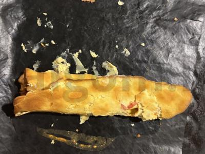 Kiaušinių ritinys su sūriu ir pomidoru Žingsnis 13