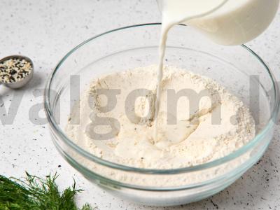 Česnakiniai pampuškai Žingsnis 2