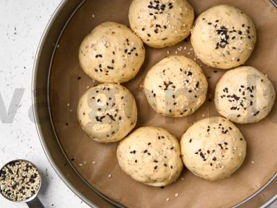 Česnakiniai pampuškai Žingsnis 8