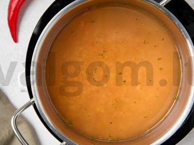 Rudens tyrės sriuba Žingsnis 5