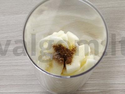 Pieno-meliono kokteilis Žingsnis 2