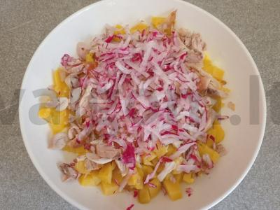 Okroška su kepta vištienos šlaunelėmis beržo sultyse Žingsnis 5