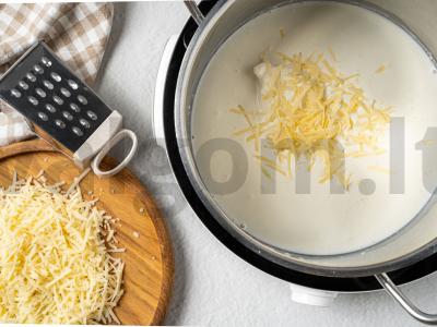 Sūrio tortas su ananasais Žingsnis 6