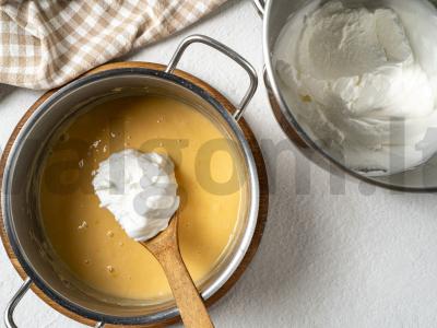 Sūrio tortas su ananasais Žingsnis 10