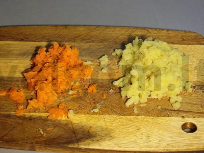 Salotas „Mimoza“ su menkės ikrais Žingsnis 2