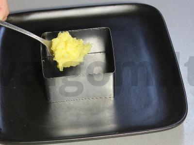 Salotas „Mimoza“ su menkės ikrais Žingsnis 5