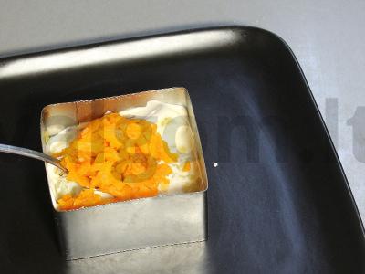 Salotas „Mimoza“ su menkės ikrais Žingsnis 7