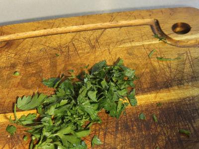 Itališka pupelė su špinatais ir citrina Žingsnis 1