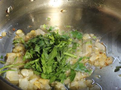 Itališka pupelė su špinatais ir citrina Žingsnis 2