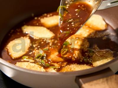 Aštrus keptas tofu Žingsnis 4