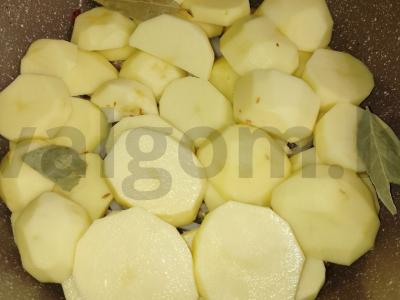 Beshbarmakas su jautienos troškiniu Žingsnis 7