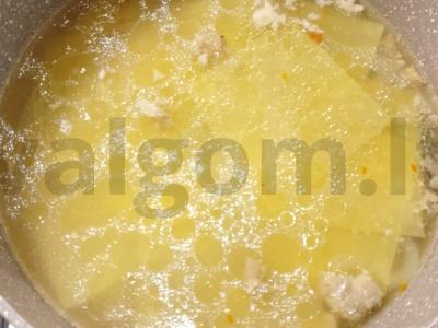 Beshbarmakas su jautienos troškiniu Žingsnis 9