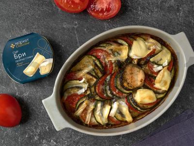 Ratatouille su brie sūriu Žingsnis 5