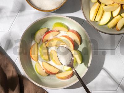 Gintariniai obuolių džemas Žingsnis 3