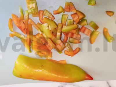 Troškinti kiaulienos šonkauliai su daržovėmis Žingsnis 2