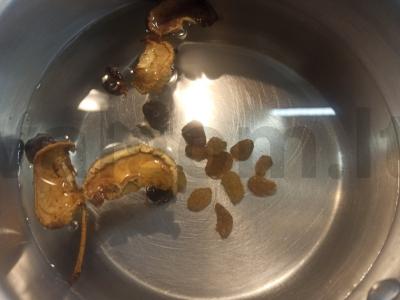 Arbatos gėrimas su džiovintais vaisiais Žingsnis 2