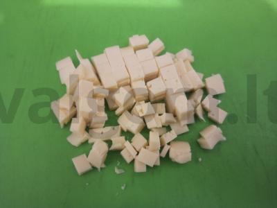 Žirnių piurė su sūriu ir varške Žingsnis 2