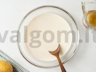 Obuolių duona Žingsnis 4