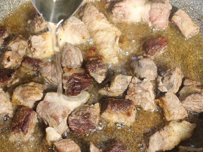 Rytų lagmanas su daržovėmis ir mėsa Žingsnis 3