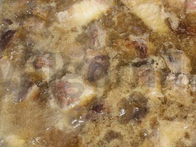 Rytų lagmanas su daržovėmis ir mėsa Žingsnis 4