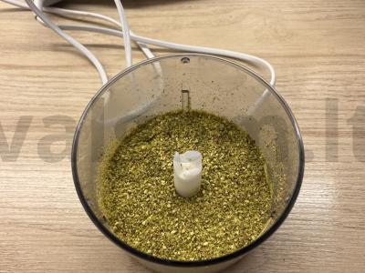 Pistacijų ritinys Žingsnis 1