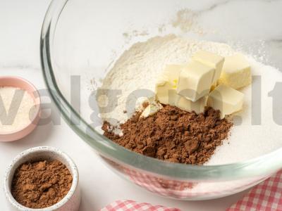 Sausainiai „Karvės atspaudas“ Žingsnis 2