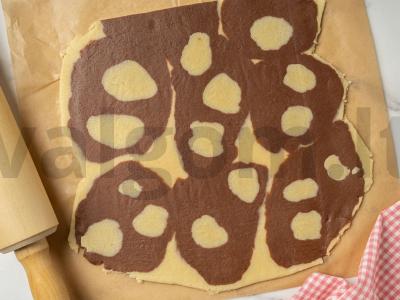 Sausainiai „Karvės atspaudas“ Žingsnis 4