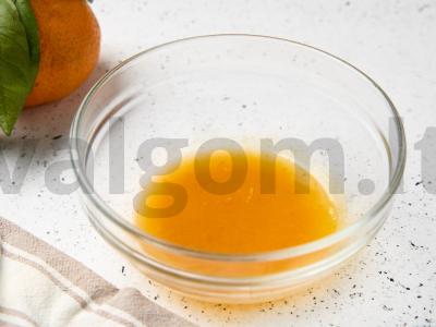 Kepta kiaulienos kaklas su mandarinų marinatų Žingsnis 1