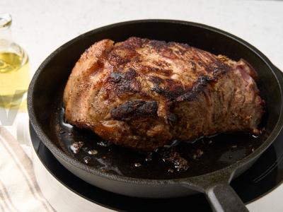 Kepta kiaulienos kaklas su mandarinų marinatų Žingsnis 6