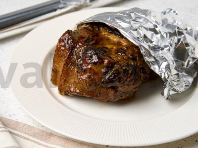 Kepta kiaulienos kaklas su mandarinų marinatų Žingsnis 11