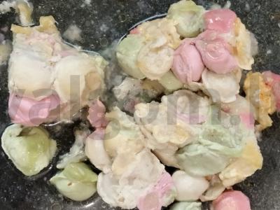 Koldūnai po sūrio plutele ant keptuvės Žingsnis 3