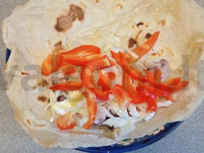 Šašlykas su krevetėmis, aštuonkojais ir trimis sūrio rūšimis Žingsnis 7