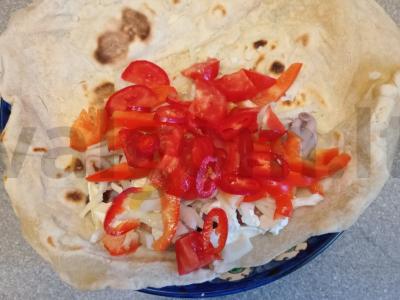 Šašlykas su krevetėmis, aštuonkojais ir trimis sūrio rūšimis Žingsnis 9