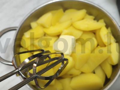 Bulvių košė su pienu ir sviestu Žingsnis 4