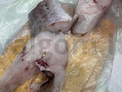 Menkių filė agurkų marinate su Dijon garstyčiomis Žingsnis 1