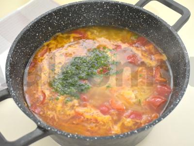 Namų šaltibarščiai su bulgarų pipirais ir grietine Žingsnis 7