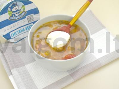 Namų šaltibarščiai su bulgarų pipirais ir grietine Žingsnis 8