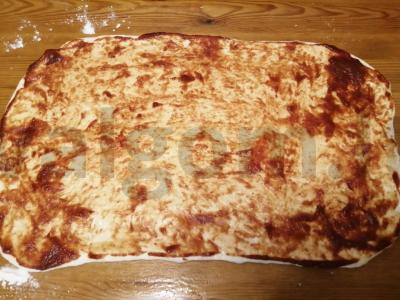 Duonos lazdelės su pomidorų pasta ir sūriu Žingsnis 5