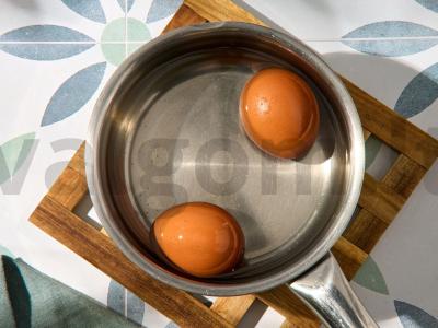 Salotos su vištiena ir kalmarais su tartaro padažu Žingsnis 2