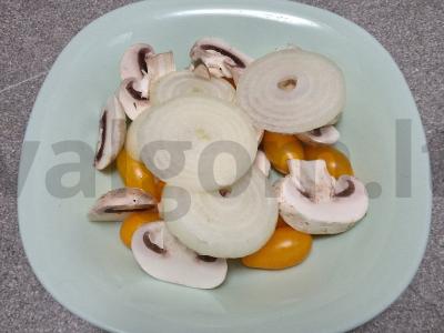 Vištienos krūtinėlės šašlykai apelsinų sultyse Žingsnis 3